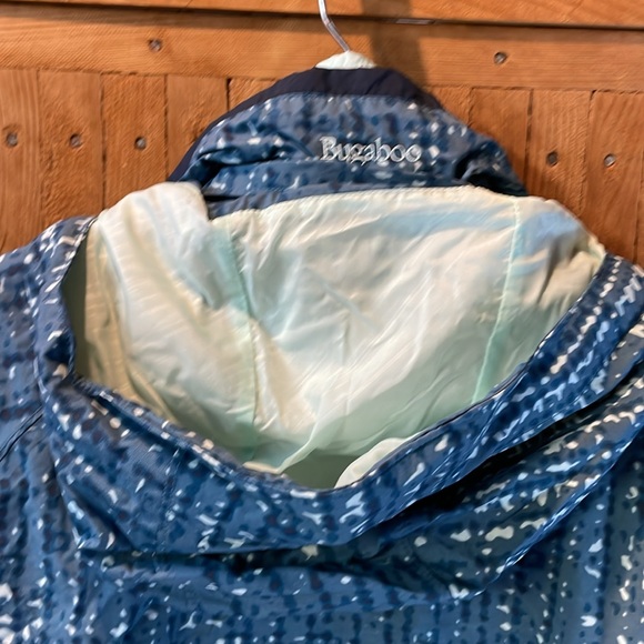 COLUMBIA Bugaboo 2 in 1 Winter Jacket - Women’s Small - Blue w/ Removable Fleece - Picture 7 of 14